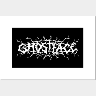 GhostFace Drummer Metal Logo Posters and Art